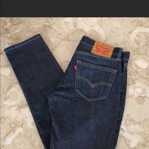 Levi’s 511 Dark Wash Slim Leg Jeans